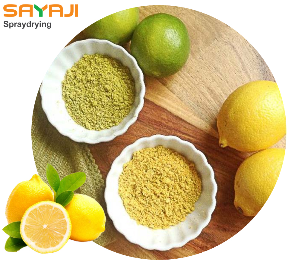 Lemon Powder Manufacturer in Ahmedabad, India - Sayaji Spray Drying