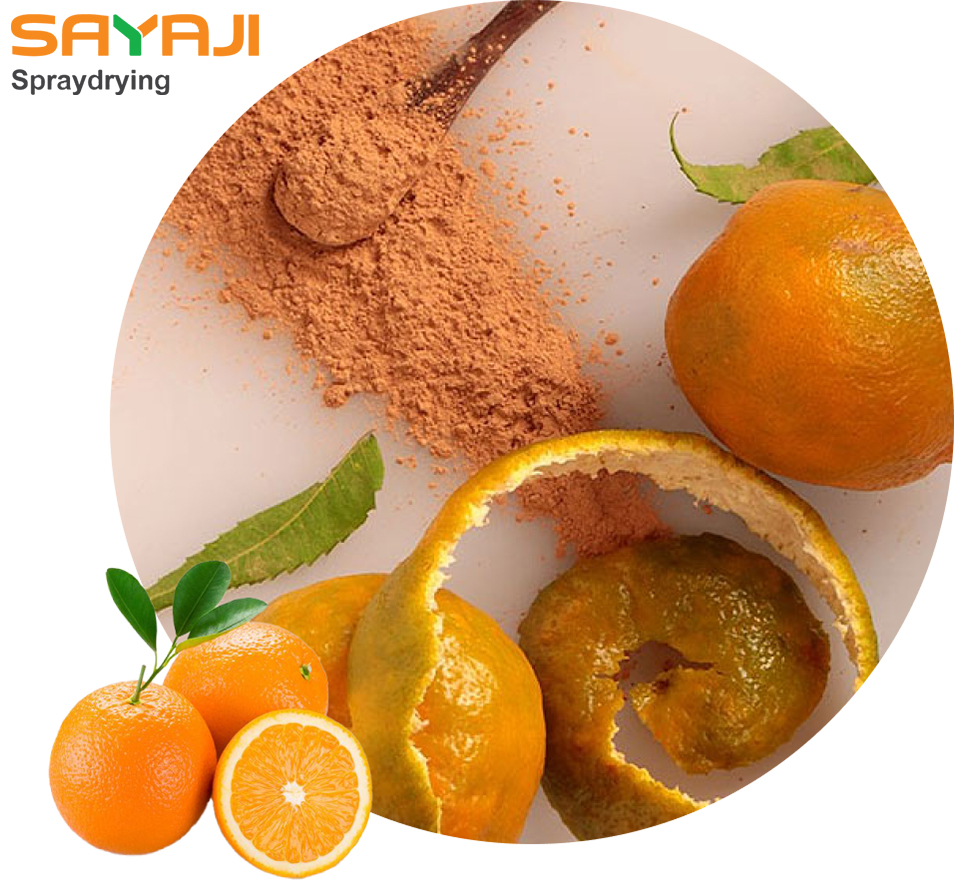 Orange Powder Manufacturer in Ahmedabad, India - Sayaji Spray Drying